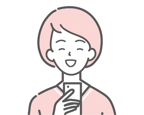 保護者はスマホでいつでも簡単に注文
