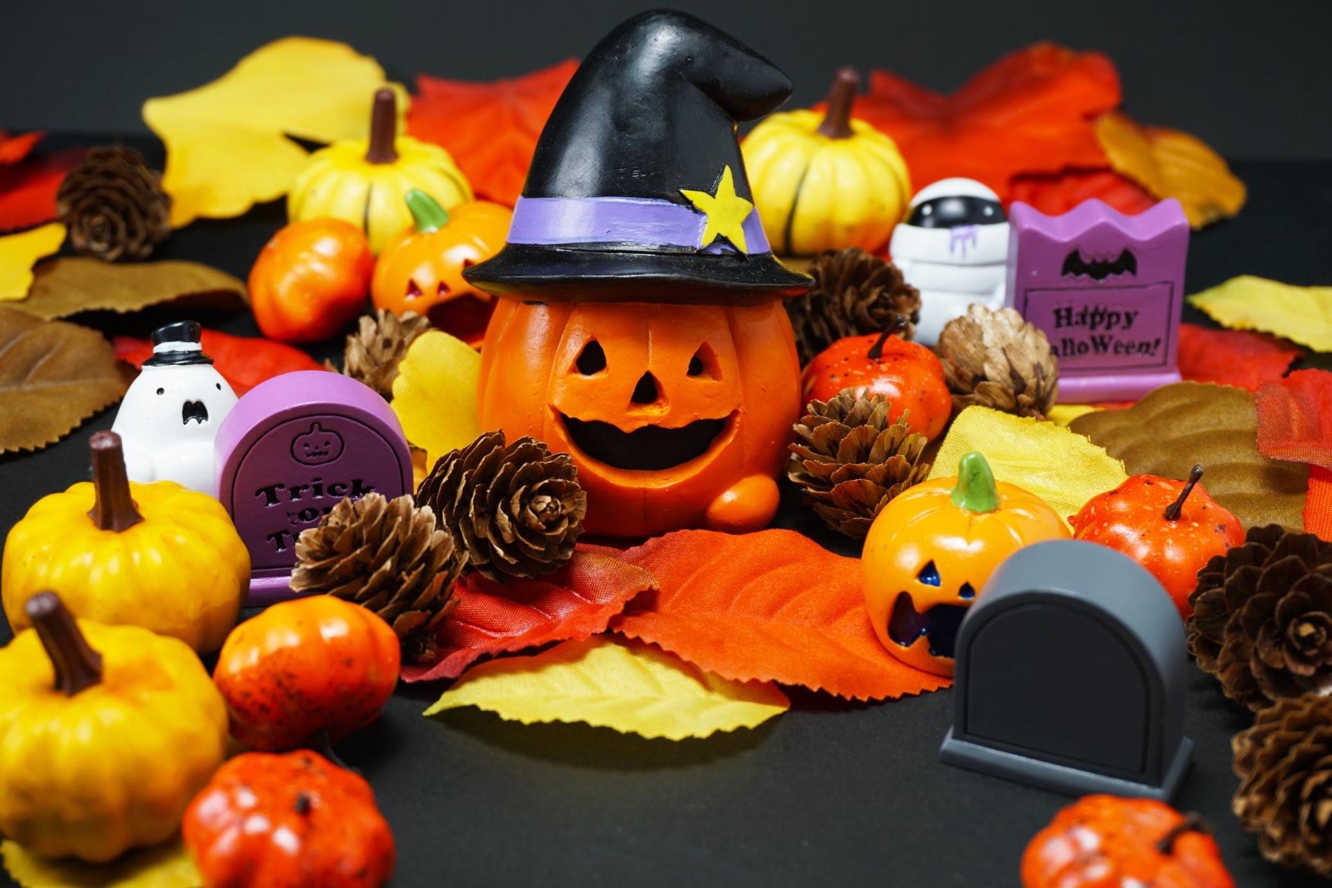 2021年秋冬新作 壁面飾り ハロウィン かぼちゃ おばけ 秋 10月 キャンディー おかし